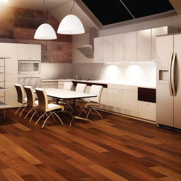 Parquet massif en bois exotique MERBAU